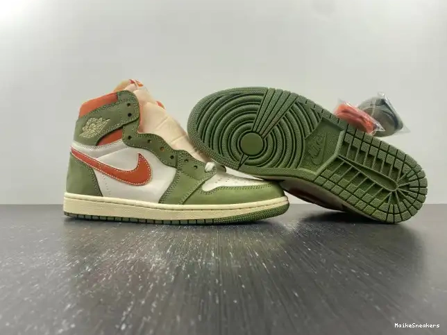 MaikeSneakers Jordan OG Celadon High FB9934-300 Air 1 Craft 0323